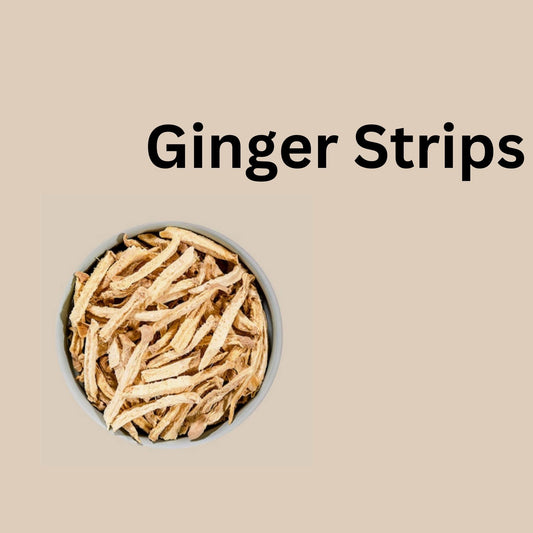 Dried Ginger Strips (15 packets)