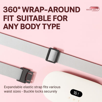 SmartSoothe Period Cramp Relief Warming Massager Belt
