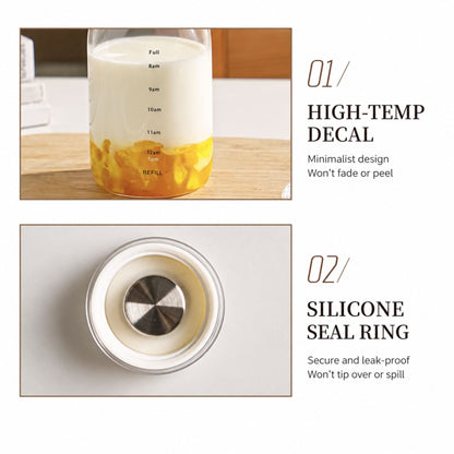 SipClock™ Bottle - "The bottle that reminds you to drink your beauty tea."