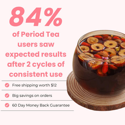 Period Cramp Relief Tea (10 packets) - 50 Steeps